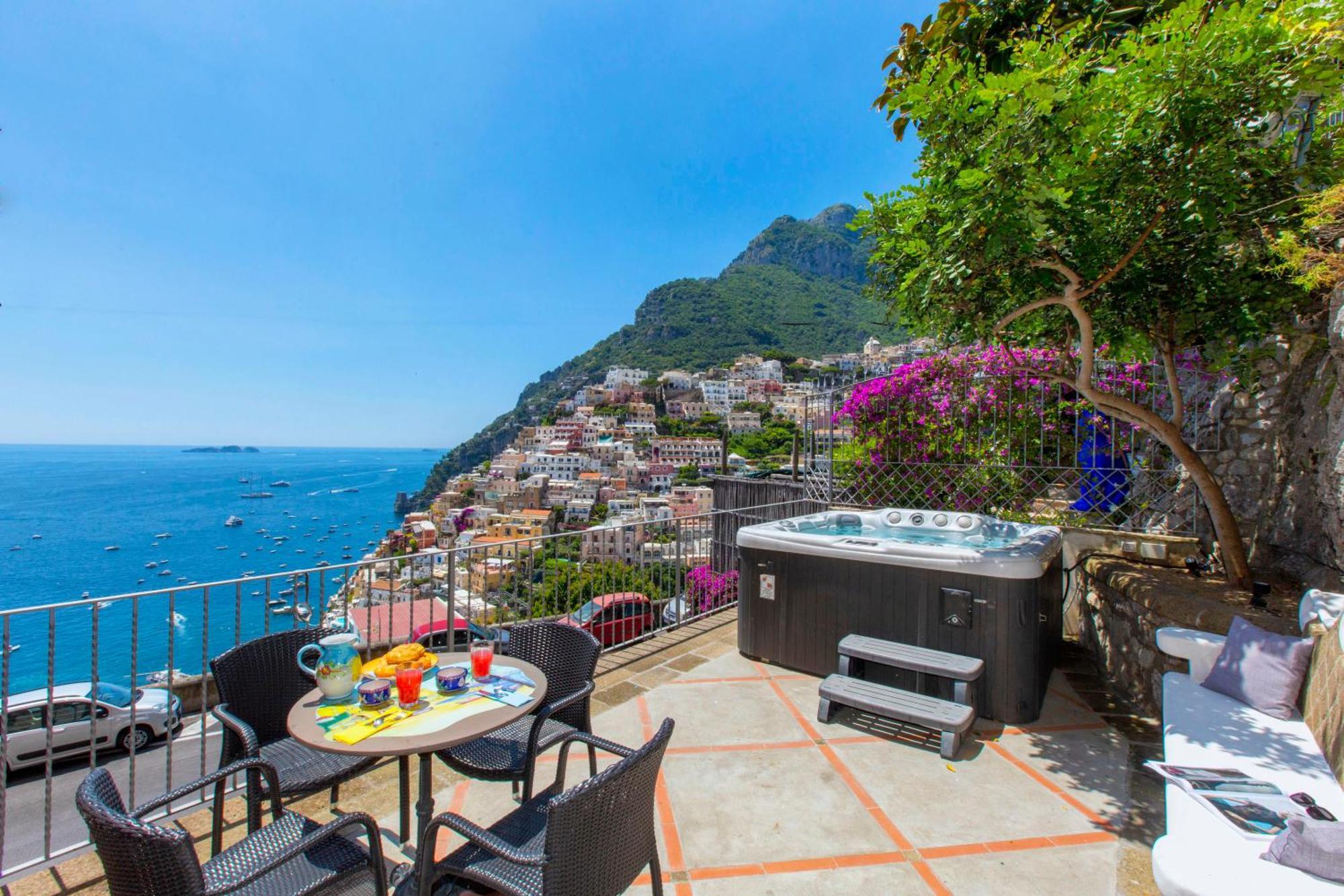 AMORE RENTALS - Casa Volte Alte Positano Esterno foto
