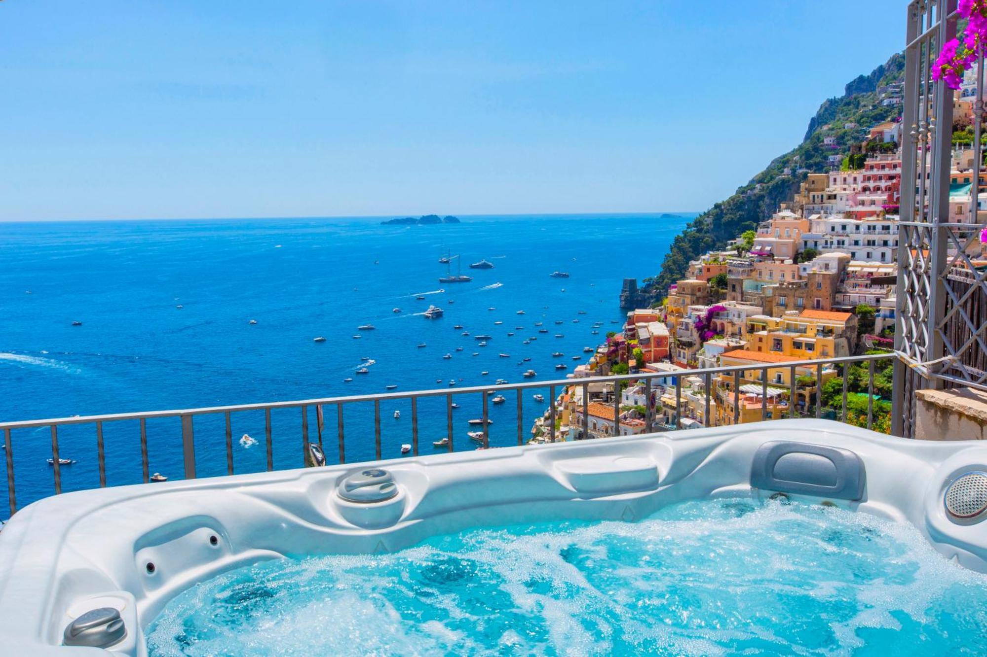 AMORE RENTALS - Casa Volte Alte Positano Esterno foto