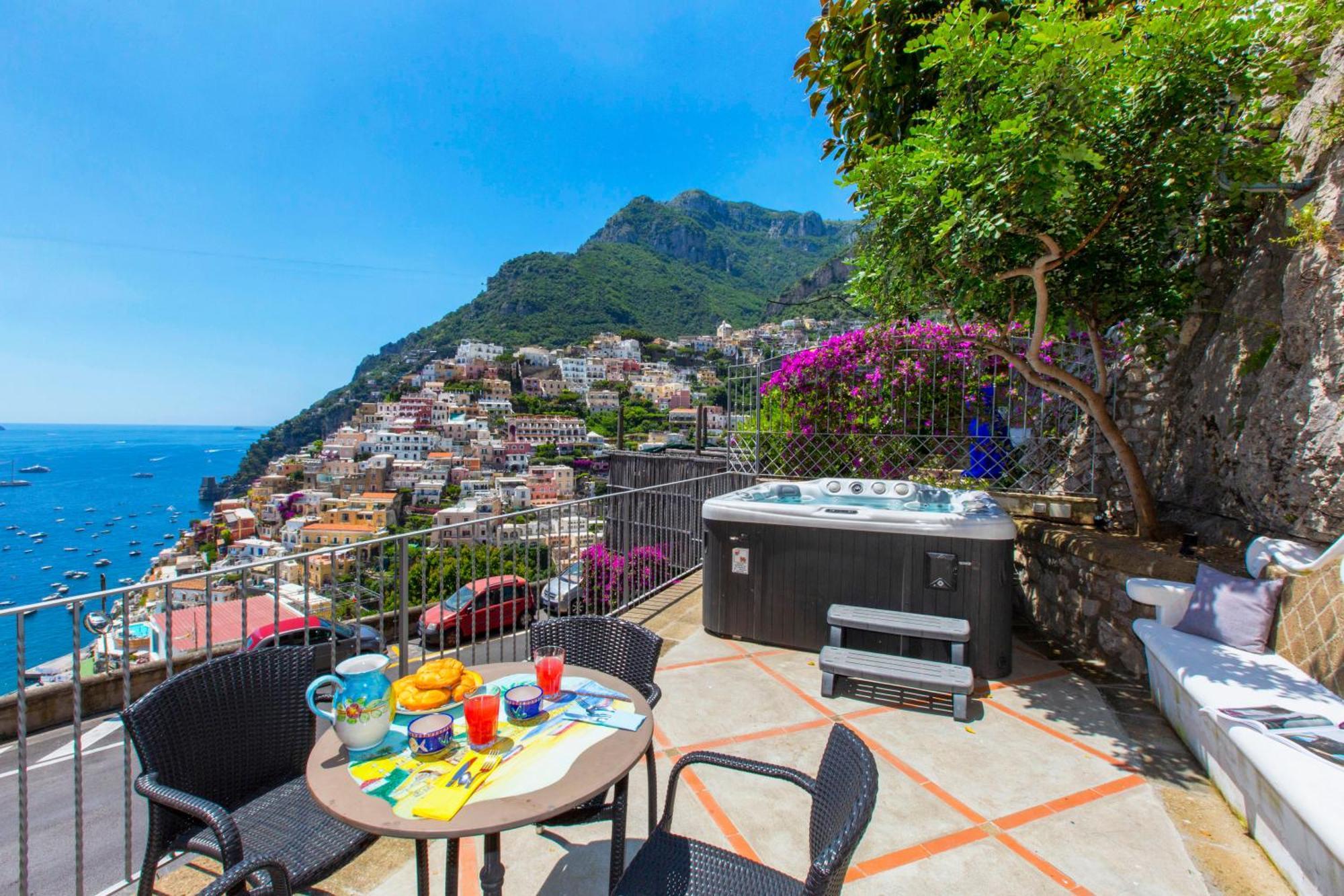 AMORE RENTALS - Casa Volte Alte Positano Esterno foto